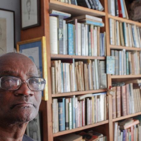 Oswaldo de Camargo. Foto: Marcelo Ximenez/CMSP